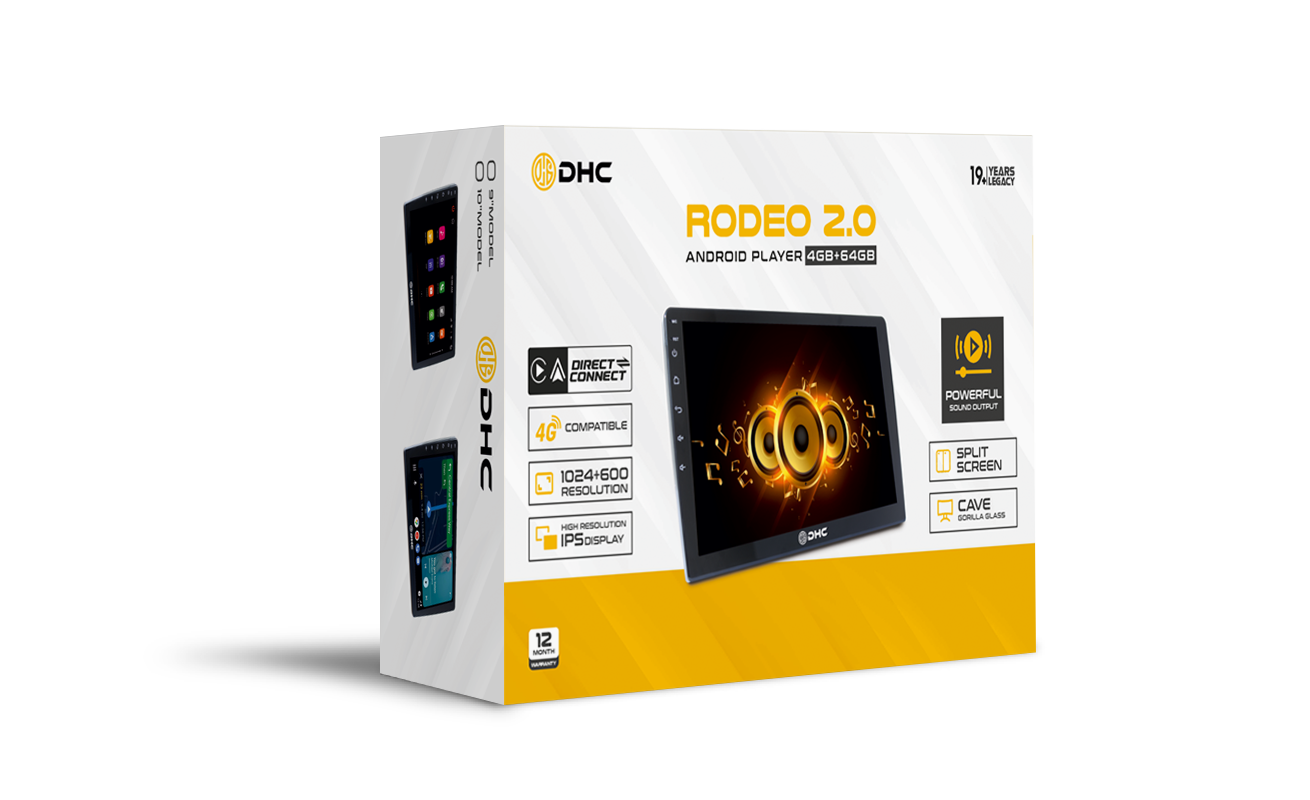 RODEO 2.0 Android Player (4GB + 64GB Storage)